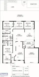 Floorplan of Homely house listing, 47 The Boulevard, Parafield Gardens SA 5107