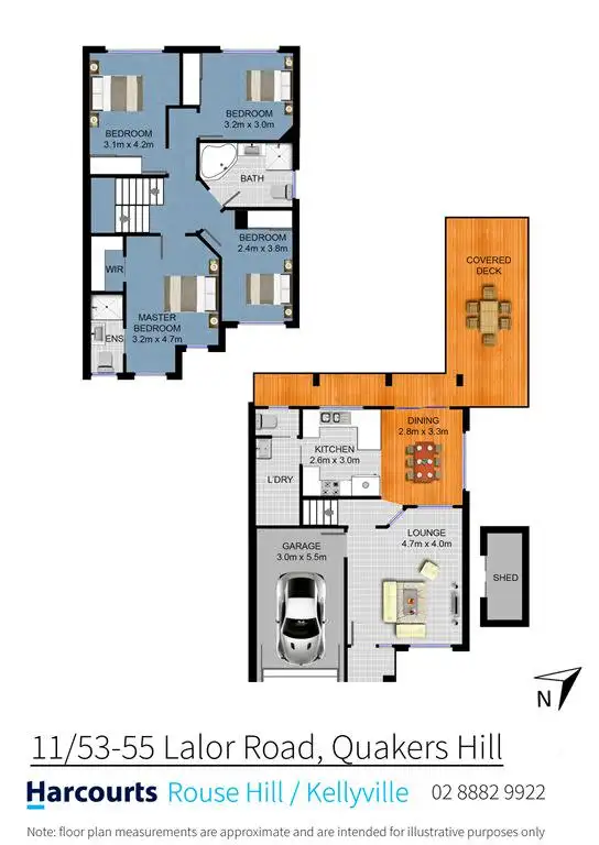 Floorplan of Homely house listing, 11/53-55 Lalor Road, Quakers Hill NSW 2763