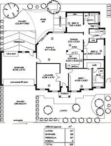 Floorplan of Homely house listing, 21 Piccadilly Crescent, Campbelltown SA 5074