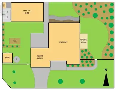 Floorplan of Homely house listing, 1 Cromwell Court, Bannockburn VIC