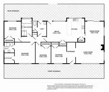 Floorplan of Homely house listing, 880 Hendy Main Road, Moriac VIC 3240