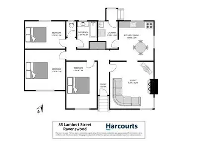 Floorplan of Homely house listing, 85 Lambert Street, Ravenswood TAS 7250