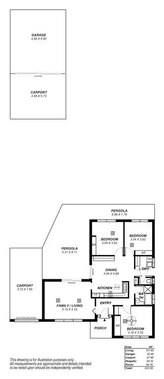 Floorplan of Homely house listing, 5 Sylvan Crescent, Surrey Downs SA 5126