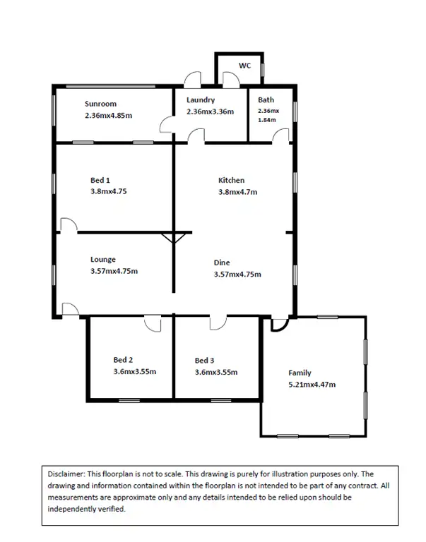 Floorplan of Homely house listing, 4 Torr Street, Peterborough SA 5422