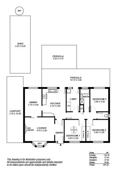 Floorplan of Homely house listing, 26 Rita Avenue, Rostrevor SA 5073