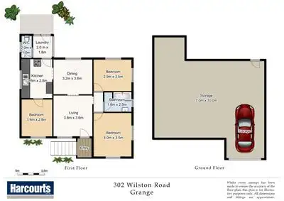 Floorplan of Homely house listing, 302 Wilston Road, Grange QLD 4051