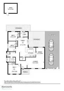 Floorplan of Homely house listing, 10 Reynolds Drive, Paralowie SA 5108