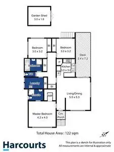 Floorplan of Homely house listing, 3 Sandstone Grove, Blackmans Bay TAS 7052