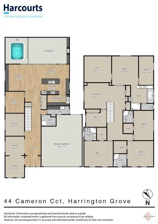Floorplan of Homely house listing, 44 Cameron Circuit, Harrington Park NSW 2567