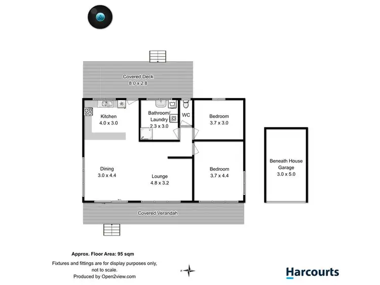 Floorplan of Homely house listing, 32 Cemetery Road, Lunawanna TAS 7150