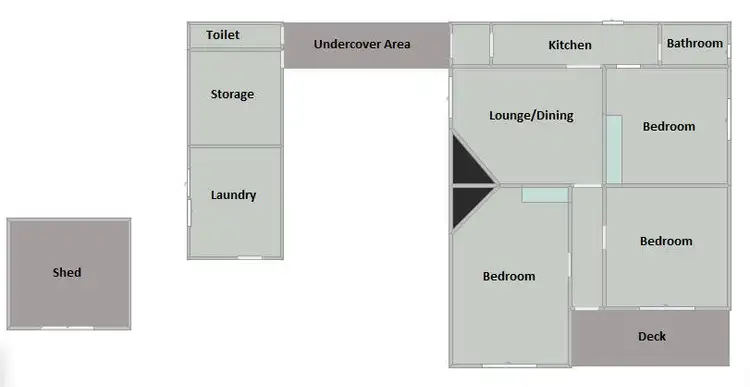 Floorplan of Homely house listing, 36 Batchelor Street, Queenstown TAS 7467