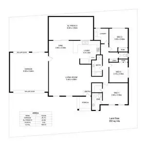 Floorplan of Homely house listing, 1a Wicklow Avenue, Athelstone SA 5076
