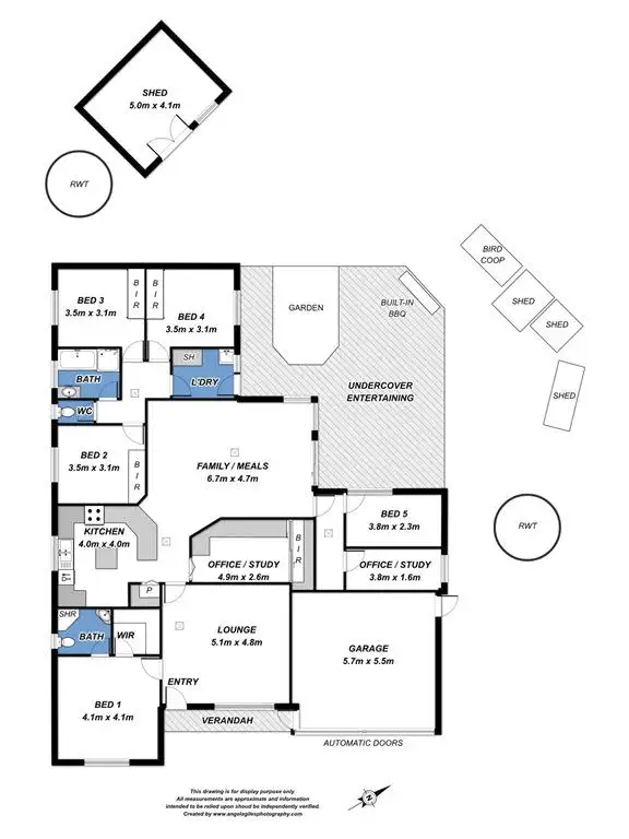 Floorplan of Homely house listing, 8 Kaurna Avenue, Hayborough SA 5211