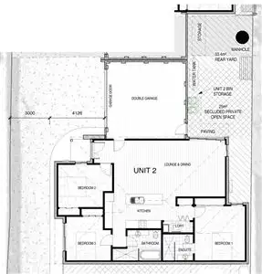 Floorplan of Homely unit listing, 2-166 Rowan Street, Wangaratta VIC 3677