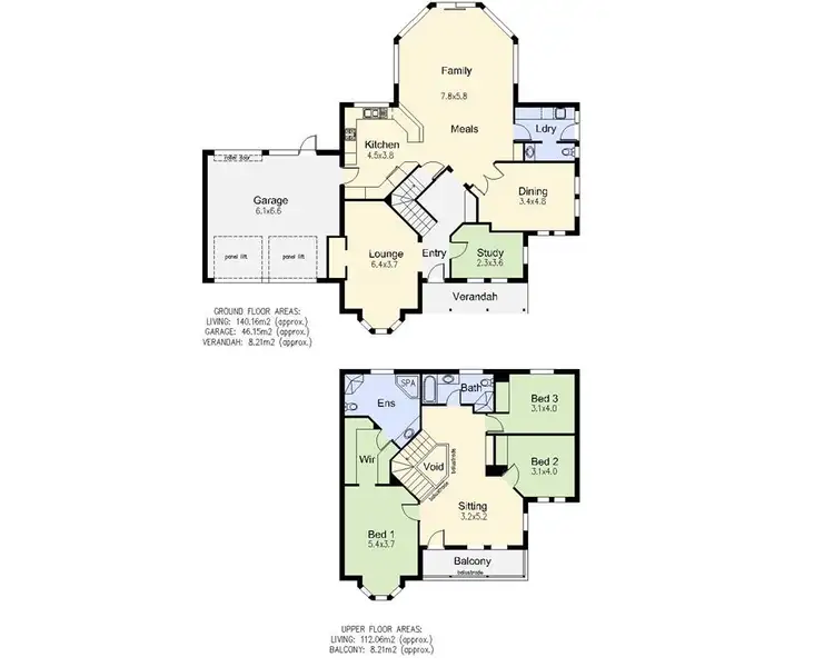 Floorplan of Homely house listing, 8 Taramore Close, Littlehampton SA 5250
