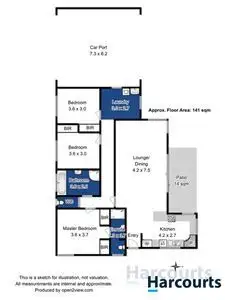 Floorplan of Homely house listing, 1 Dickson Street, Electrona TAS 7054