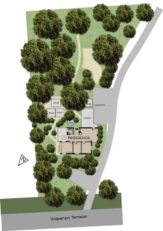 Floorplan of Homely house listing, 32 Wilpena Terrace, Aldgate SA 5154