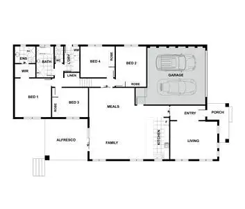 Floorplan of Homely house listing, 8 Chilton Street, Casey ACT 2913