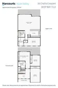 Floorplan of Homely house listing, 16 Challis Crescent, Deep Bay TAS 7112