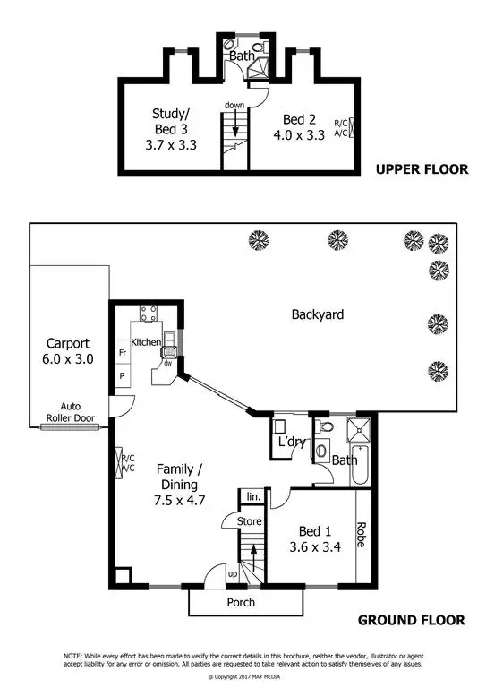 Floorplan of Homely house listing, 2/79 Stradbroke Road, Athelstone SA 5076