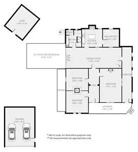 Floorplan of Homely house listing, 120 Minlaton Road, Minlaton SA 5575
