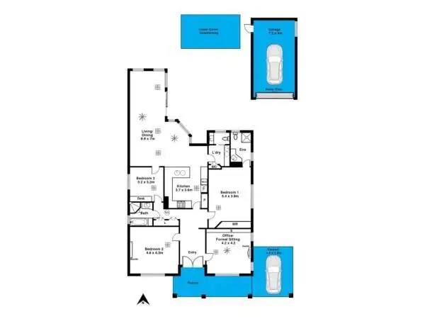 Floorplan of Homely house listing, 6 Phillipps Street, Somerton Park SA 5044