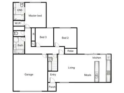 Floorplan of Homely townhouse listing, 14/25 Burnum Burnum Close, Bonner ACT 2914