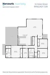 Floorplan of Homely house listing, 51 Helen Street, Ranelagh TAS 7109