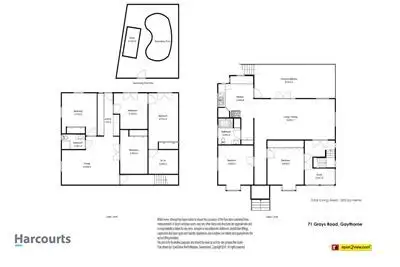 Floorplan of Homely house listing, 71 Grays Road, Gaythorne QLD 4051