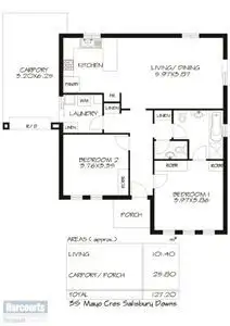 Floorplan of Homely house listing, 3/35 Mayo Crescent, Salisbury Downs SA 5108