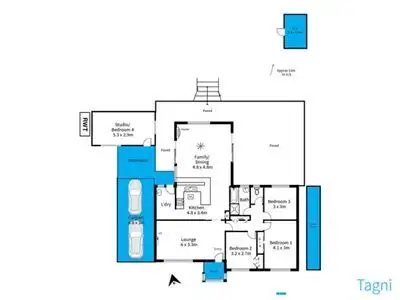 Floorplan of Homely house listing, 17 Hartley Street, Flagstaff Hill SA 5159