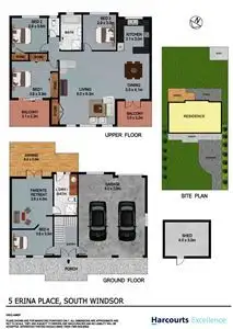 Floorplan of Homely house listing, 5 Erina Place, South Windsor NSW 2756