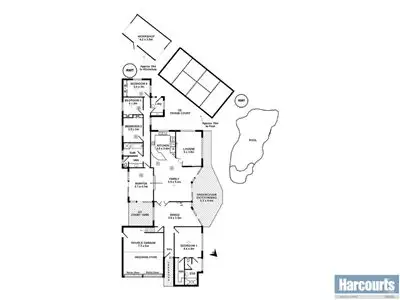 Floorplan of Homely house listing, 7 Federation Court, Bellevue Heights SA 5050