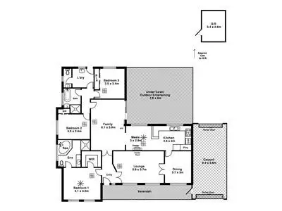 Floorplan of Homely house listing, 12 Stirling Avenue, Aberfoyle Park SA 5159
