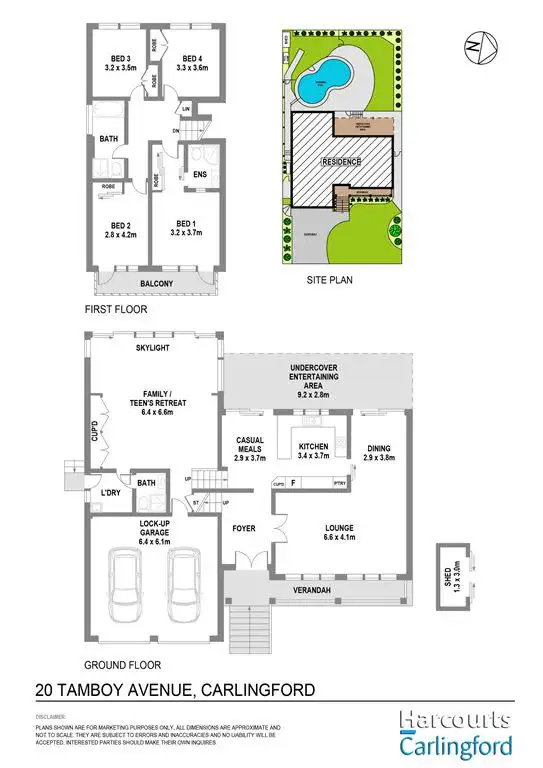 Floorplan of Homely house listing, 20 Tamboy Avenue, Carlingford NSW 2118