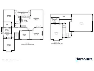 Floorplan of Homely house listing, 3 Selby Place, Lindisfarne TAS 7015
