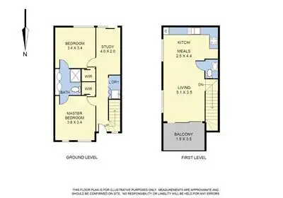 Floorplan of Homely unit listing, 5/7 Laurel Avenue, Boronia VIC 3155