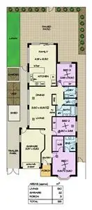 Floorplan of Homely house listing, 11 Greenbriar Avenue, Happy Valley SA 5159