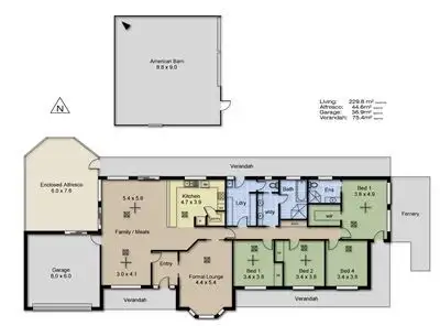 Floorplan of Homely house listing, 21 Dalmeny Drive, Mount Barker SA 5251