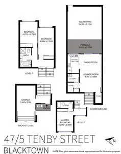 Floorplan of Homely house listing, 47/5 Tenby Street, Blacktown NSW 2148