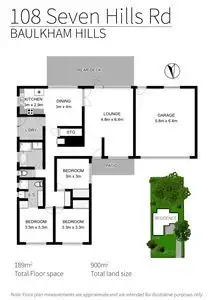 Floorplan of Homely house listing, 108 Seven Hills Road, Baulkham Hills NSW 2153