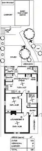 Floorplan of Homely house listing, 21 Denman Street, Exeter SA 5019