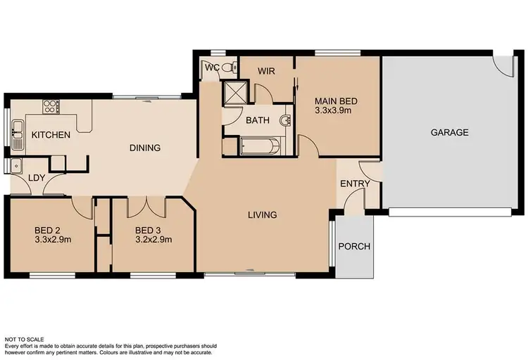 Floorplan of Homely unit listing, 32/55 McClelland Drive, Skye VIC 3977