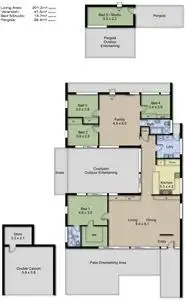 Floorplan of Homely house listing, 5 Brook Street, Torrens Park SA 5062
