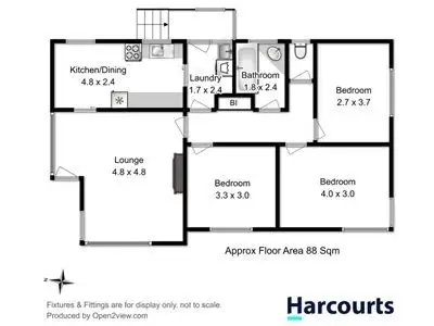 Floorplan of Homely house listing, 5 Woorin Street, Berriedale TAS 7011