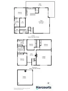 Floorplan of Homely house listing, 1 Riviera Drive, Carlton TAS 7173