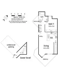 Floorplan of Homely apartment listing, 22/13-15 Hewish Road, Croydon VIC 3136