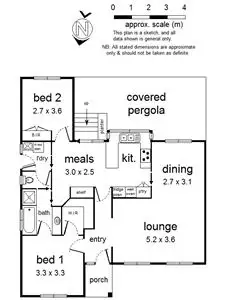 Floorplan of Homely house listing, 10 Daisy Street, Warranwood VIC 3134