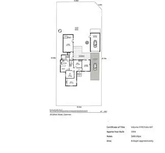 Floorplan of Homely house listing, 26 Guildford Street, Clearview SA 5085