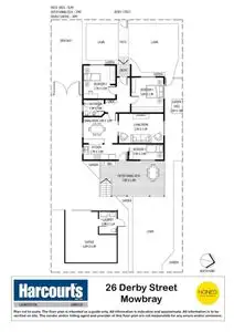 Floorplan of Homely house listing, 26 Derby Street, Mowbray TAS 7248